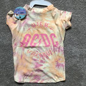 NWT AC/DC Dog T-Shirt  Size Medium